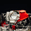 Ferrari V8 cutaway moving engine