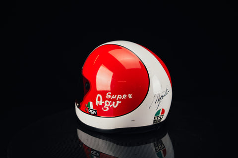 Giacomo Agostini Signed helmet