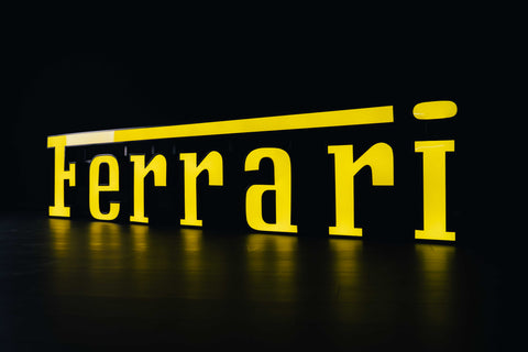 Ferrari Illuminated Sign