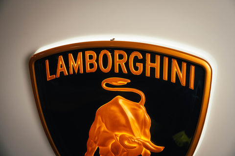 Lamborghini Illuminated sign
