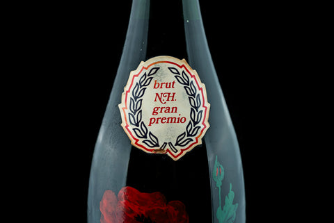 Gilles Viilleneuve Signed Bottle
