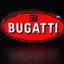 Bugatti Illuminated Sign