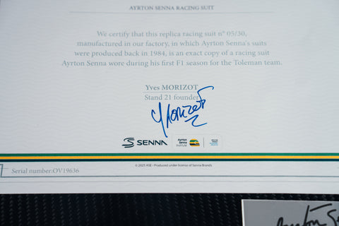 Ayrton Senna 1994 Signed T-shirt