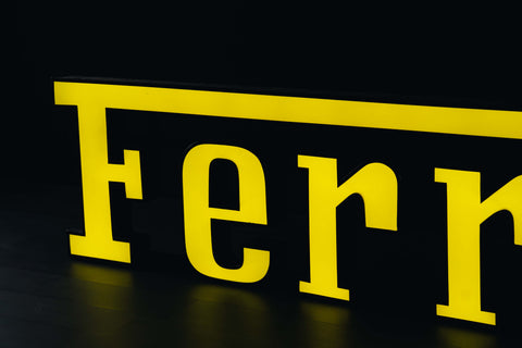 Ferrari Illuminated Sign