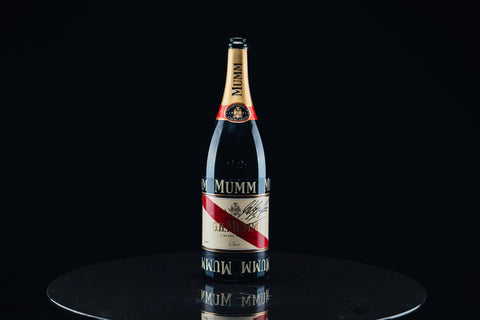 1053 - Mumm Podium Bottle Signed from Michael Schumacher