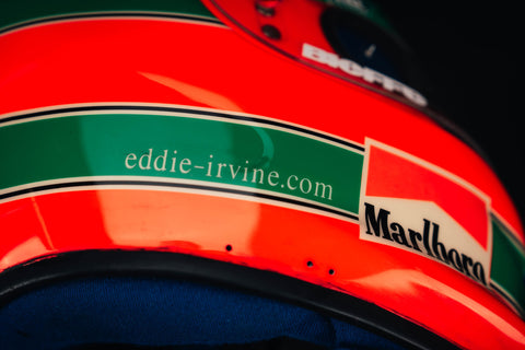 Eddie Irvine Spare Helmet