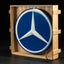 1083 - Mercedes Original Illuminated Sign