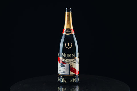 1052 - Mumm Podium Bottle Signed from Michael Schumacher