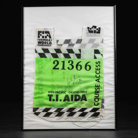 1127 - Ayrton Senna Signed Shirt