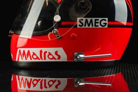 1022W - Gilles Villeneuve Replica Helmet Signed