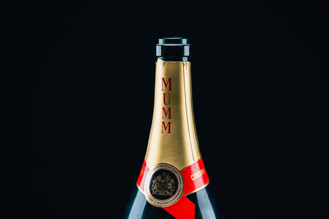 1052 - Mumm Podium Bottle Signed from Michael Schumacher
