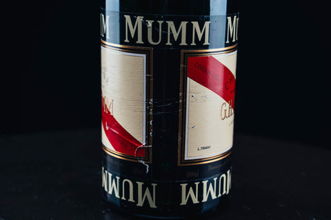1053 - Mumm Podium Bottle Signed from Michael Schumacher