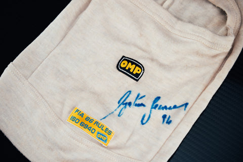 Ayrton Senna 1994 Signed Balaclava