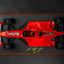 1079 - Ferrari F2001 Amalgam model Signed