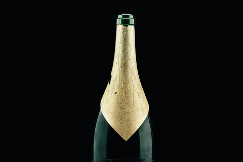 1134 - Gilles Villeneuve Singed Podium Bottle