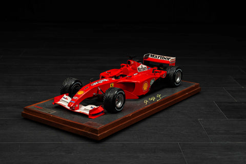1079 - Ferrari F2001 Amalgam model Signed