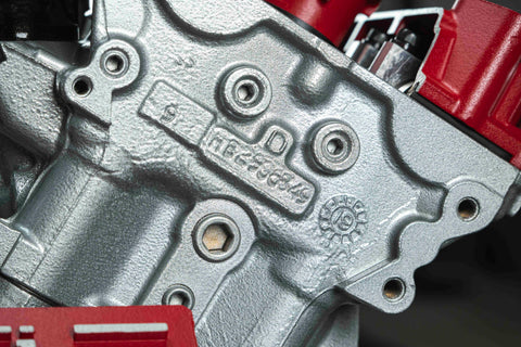 Ferrari 812 Competizione engine table