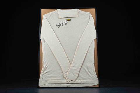 1126 - Ayrton Senna Signed Nomex