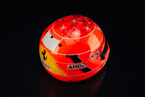 Michael Schumacher Signed replica Helmet