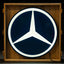 1083 - Mercedes Original Illuminated Sign