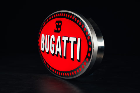 Bugatti Illuminated Sign