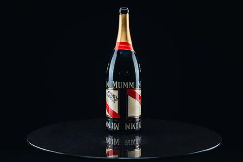 1052 - Mumm Podium Bottle Signed from Michael Schumacher