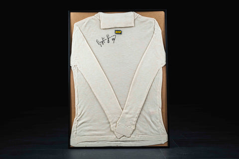 1126 - Ayrton Senna Signed Nomex