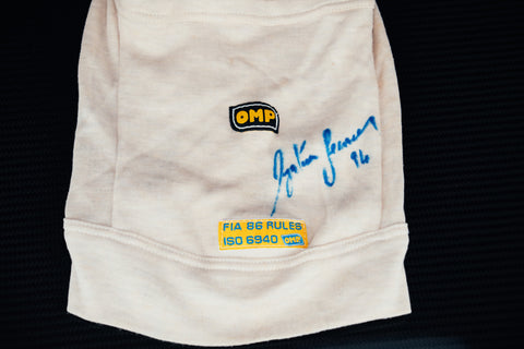 Ayrton Senna 1994 Signed Balaclava