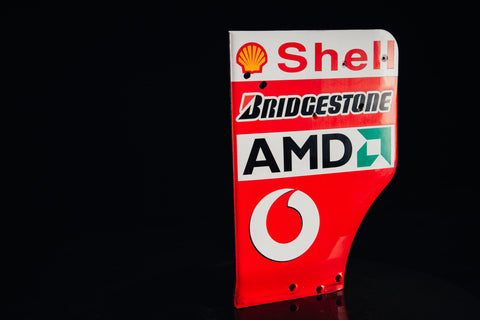 Ferrari f2002 endplate