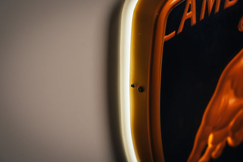 Lamborghini Illuminated sign