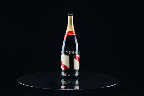 1053 - Mumm Podium Bottle Signed from Michael Schumacher