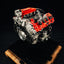 Ferrari V8 cutaway moving engine