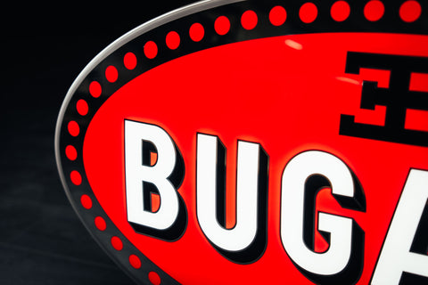 Bugatti Illuminated Sign