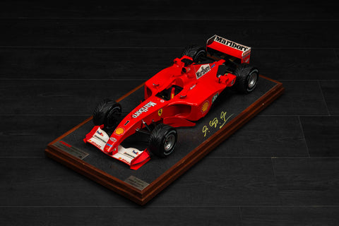 1079 - Ferrari F2001 Amalgam model Signed
