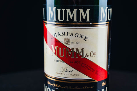 1052 - Mumm Podium Bottle Signed from Michael Schumacher