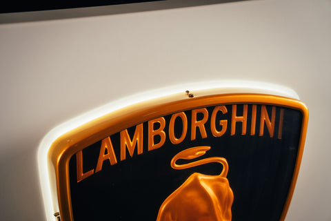 Lamborghini Illuminated sign