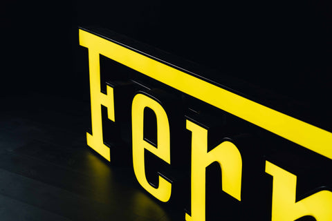Ferrari Illuminated Sign