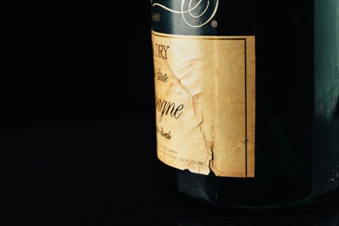 1134 - Gilles Villeneuve Singed Podium Bottle