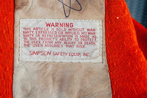 1089 - Gilles Villeneuve signed Gloves