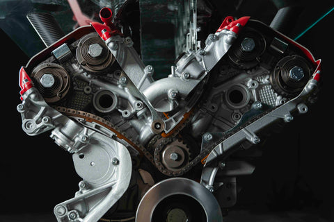 Ferrari 812 Competizione engine table