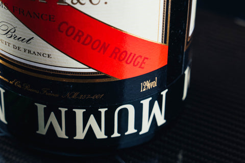 1049 - Mumm Podium Bottle Signed from Michael Schumacher