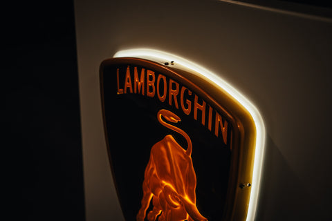 Lamborghini Illuminated sign