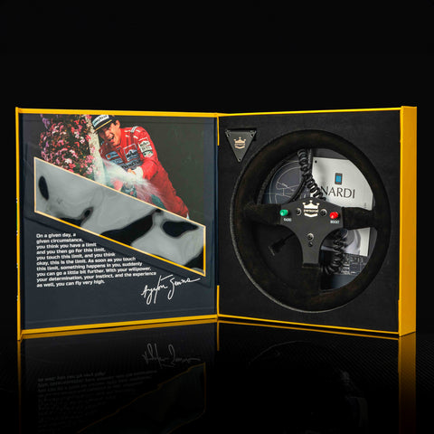 1021W - Ayrton Senna Replica Steering Wheel MClaren