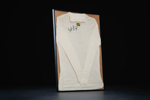 1126 - Ayrton Senna Signed Nomex