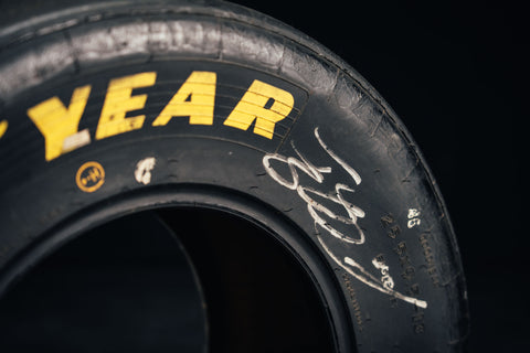 Michael Schumacher Signed Tyre