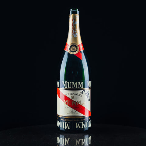 1049 - Mumm Podium Bottle Signed from Michael Schumacher