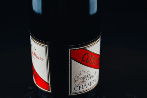 1051 - Mumm Podium Bottle Signed from Michael Schumacher