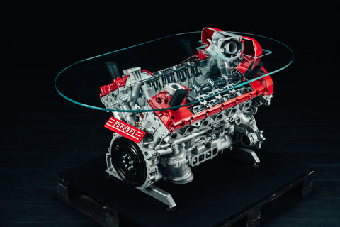 1145 - Ferrari 812 V12 sectioned engine table
