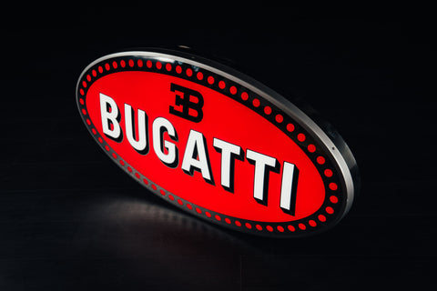 Bugatti Illuminated Sign