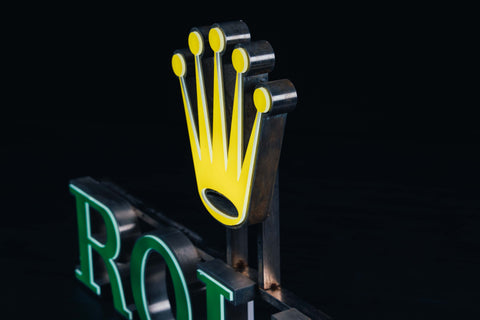 1065 - Rolex illumintaed Sign fron the 90